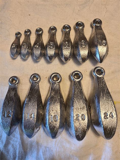 Whatever kind of fishing you do, whatever the conditions, we've got the sinker style to meet. . Molds for fishing sinkers